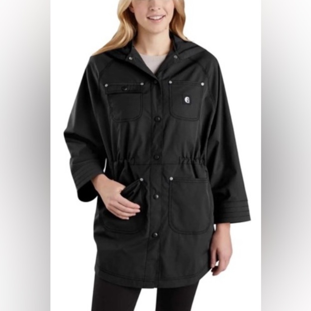 Hurley x Carhartt Durable Water Repellent (DWR) Utility Hooded Jacket‎ Black M/L